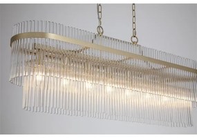 Searchlight 11400-8GO - Luster na reťazi LARA 8xE27/60W/230V