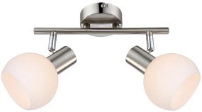 Candellux MAURO Spot 2X4W E14 LED RGB Satin Nickel With remote control 92-61591