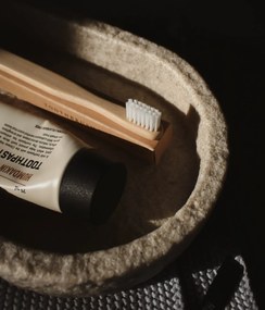 Humdakin Dekoratívny oválny podnos Sandstone