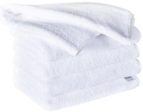Sada uteráky a osušky bavlnené biele 4 ks 50 x 90 cm + 2 ks 70 x 140 cm EMI