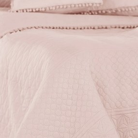 Restilo Prehoz na posteľ Meadore púdrová, 220 x 240 cm