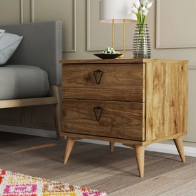 Nočný stolík Versa-Ce Walnut