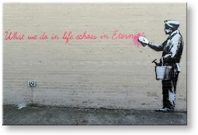 Obraz na plátne Street ART – Banksy | rôzne rozmery