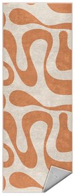 Oranžový prateľný behúň 60x230 cm Caramel Latte – Mila Home