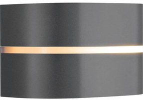 Nordlux - Vonkajšie nástenné svietidlo SIBELIS 1xE27/10W/230V IP44 antracit