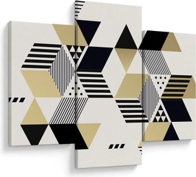 Obraz - Geometrické tvary N⁰1 (90x60 cm)