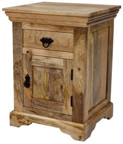 furniture-nabytek.cz - Drevený nočný stolík masív 45x60x40