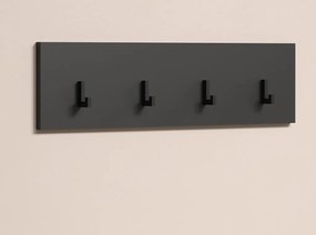 Nástenný vešiak na šaty Esteban, antracit