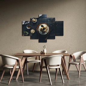 Obraz dezertu na stole (150x105 cm)