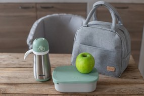 Desiatový box nerez Velvet Grey / Sage Green