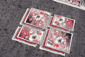 TA Koberec 4489A TMAVO SIVÁ LACNÁ PP CRM Rozmer: 60x100 cm