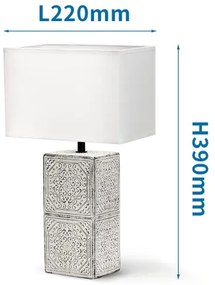 Aigostar - Stolná lampa 1xE14/40W/230V