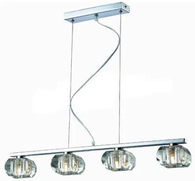 Azzardo - Náhradné sklo k lustru RUBIC