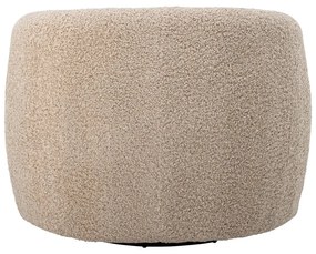 Béžové kreslo z textílie buklé Bocca – Bloomingville