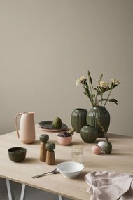 KÄHLER Keramická váza Hammershøi Dark Green 21 cm