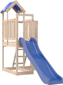 vidaXL Vonkajšia súprava na hranie masívna borovica