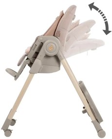 Maxi-Cosi - Detská jedálenská stolička MINLA PLUS béžová/ružová