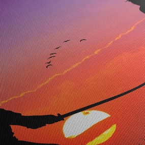 Obraz - Samuraji (90x60 cm)