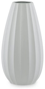 AmeliaHome Váza Cob 18x33,5cm sivá, velikost 18x18x33,5