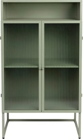 Zelená vitrína 60x105 cm Herbe - White Label