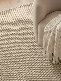 Ted Baker, Kusový koberec Ted Baker Southwark 106405 Creme, 80x250, biela, chodba / predsieň
