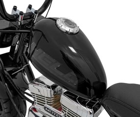 Ramiz Chopper Warrior Motocykel čierny