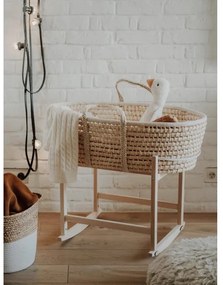 Ahojbaby Mojžišov košík pre bábätko Corn Natural + matrac Basic