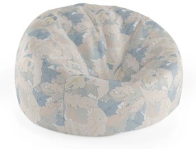 Sablio Sedací vak Cocoon Listí - 115 x 75 cm x 45 cm