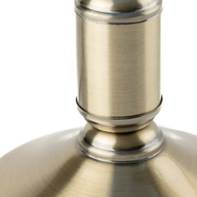 Brilagi - Stolná lampa BANK OFFICE 1xE27/60W/230V mosadz/oranžová