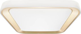 Stropné LED svietidlo Quadro, 1x LED 38w, 3000-6000k, g, s ovládačom