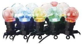 LED Vonkajšia dekoračná reťaz 50xLED/10m IP44 číra