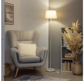 Brilagi - LED Stojacia lampa CERIA 1xE27/40W/230V priemer 30 cm béžová/biela