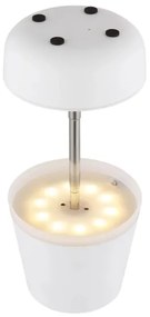 Globo 36638W - LED Solárna lampa 10xLED/0,06W/3V IP44 biela