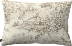 Karin - jednoduchá obliečka, 60x40cm farba produktu hnedá látka vzorované