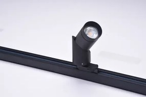 LED svietidlo do lišty Santos Track 3Line 12W 3000K čierne/Bk