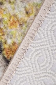 Protišmykový koberec MILANO 90003-01 krémový / zlatý