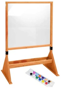 Obojstranná plexisklová tabuľa na kreslenie pre vonkajšie aj vnútorné použitie