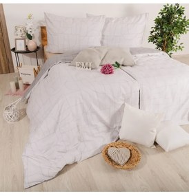 Obliečky Velur sivé satén EMI