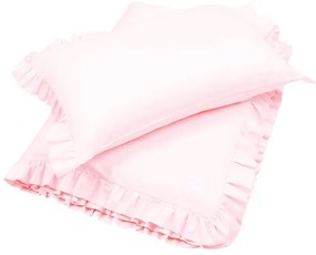 lovel.sk Posteľná bielizeň s volánikmi 100x135 Simply Glamour - Blush