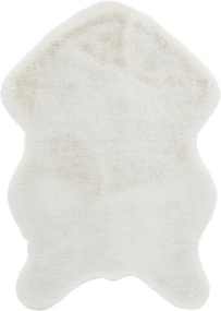 XXXLutz UMELÁ KOŽUŠINA, 60/90 cm, biela Boxxx - Koberce - 007821005092