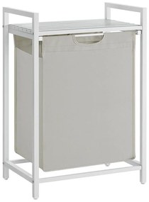Koš na bielizeň REX biela