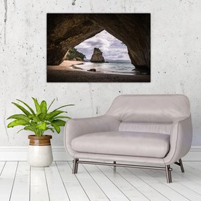 Obraz z jaskyne, Nový Zéland (90x60 cm)
