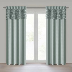 ZATEMŇOVACÍ ZÁVES NA PÁSKE EVA MINGE ROSES13 140X270 CM MÄTOVÁ