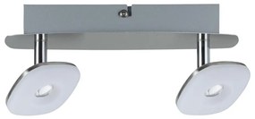 Paulmann 66651 - LED Bodové svietidlo SQUARELENSE 2xLED/3,2W/230V