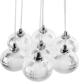 Toolight Toolight, závesné svietidlo 7xG9, MS021-7CP, chrómová, OSW-09635