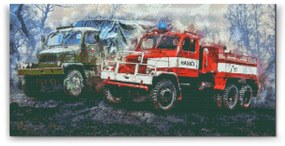 Gario Diamantové maľovanie Praga V3S Rozmery: 80 x 40 cm, Rámovanie: Iba zrolované plátno, Diamanty: Štvorcové