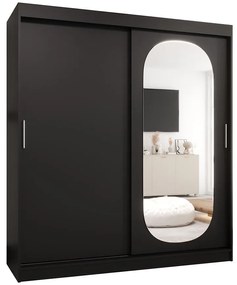 Skriňa Royal 180 čierna