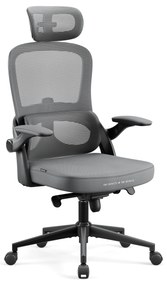 Ergonomická kancelárska stolička Diablo V-Light, sivá
