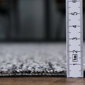 Spoltex, Metrážny koberec Artik New 025 šedý, na mieru, šíře 1m,4m, šedá, filc, chodba / predsieň