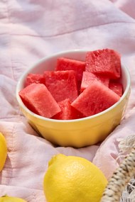 IB Laursen Žltá keramická miska na müsli MYNTE LEMONADE